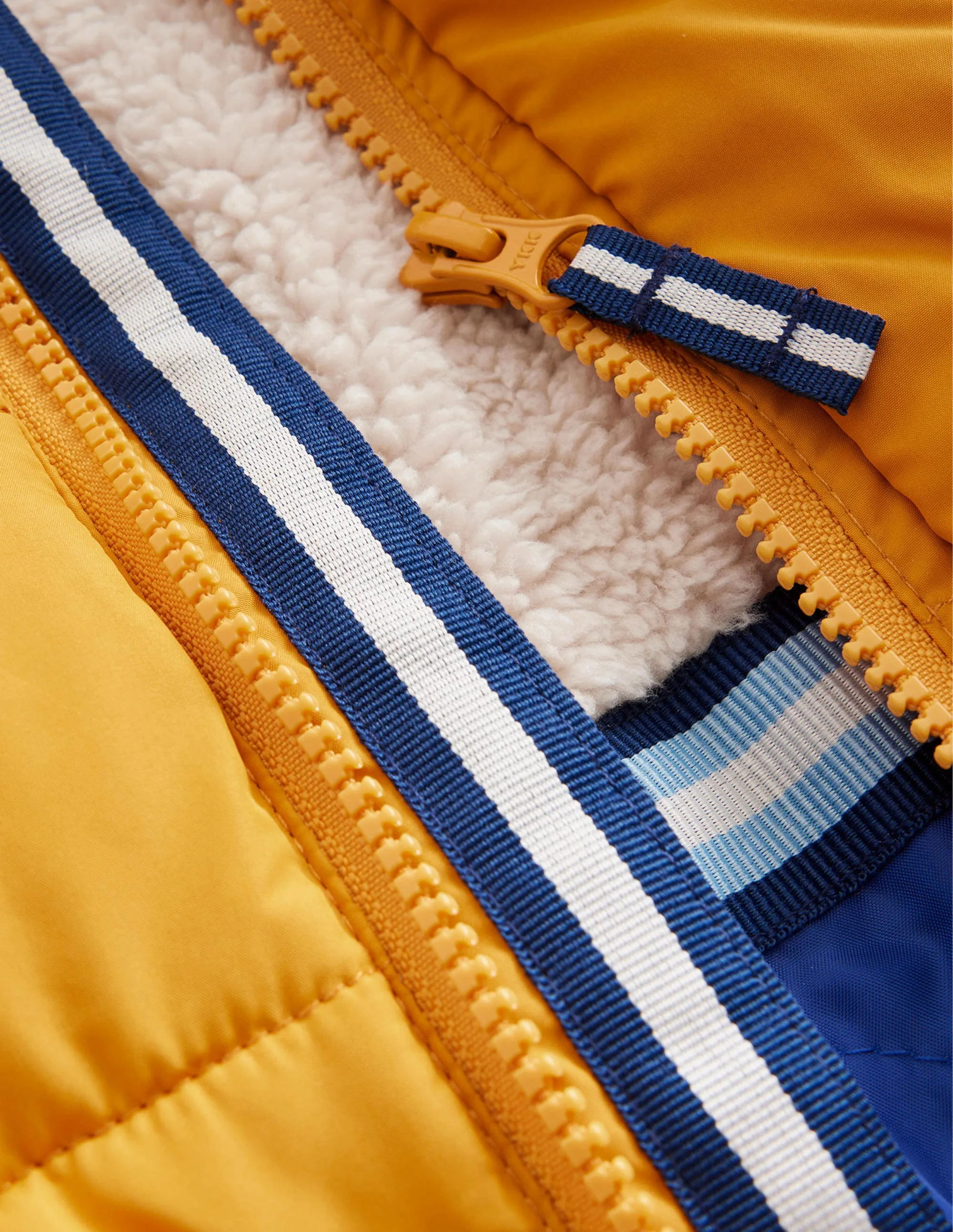 2-in-1 Padded Coat-Brioche Yellow