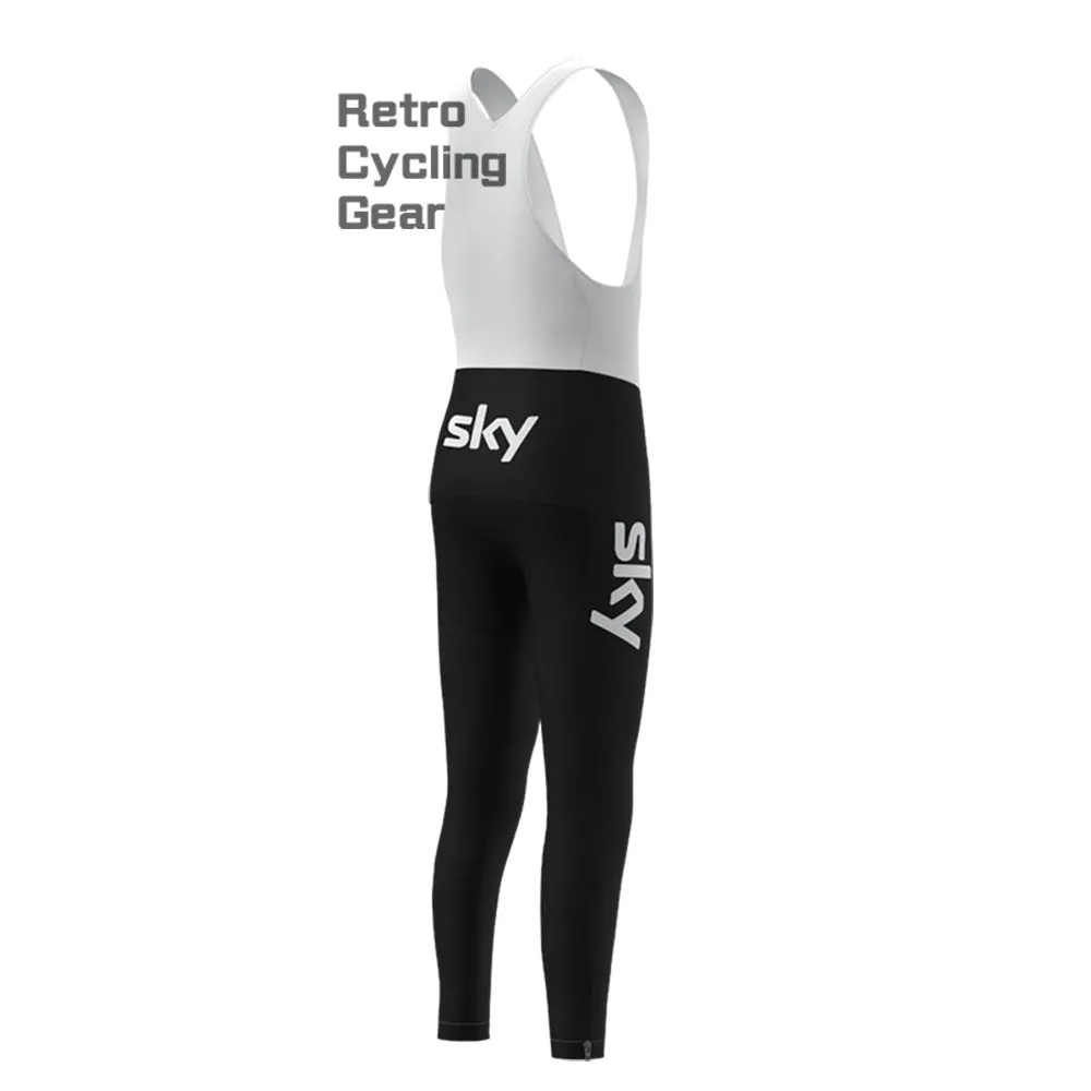 2016 black sky Retro Bib Cycling Pants