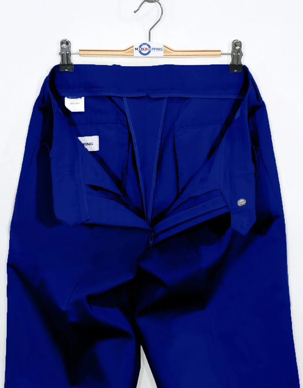 60s Style Royal Blue Chino Trouser