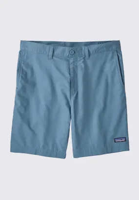 8inch Light Weight All-Wear Hemp Shorts - pigeon blue