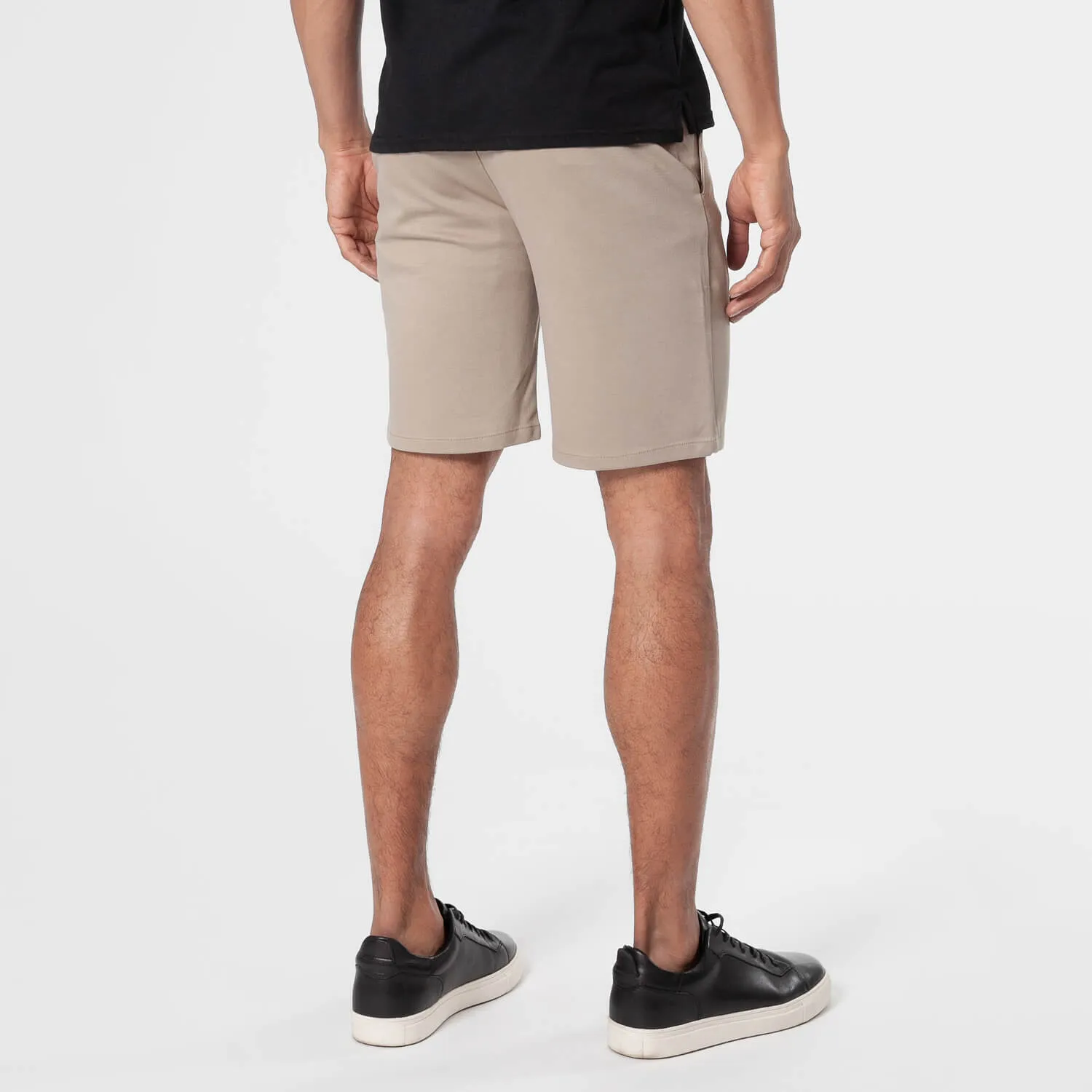 9" Khaki Comfort Knit Chino Shorts 2-Pack