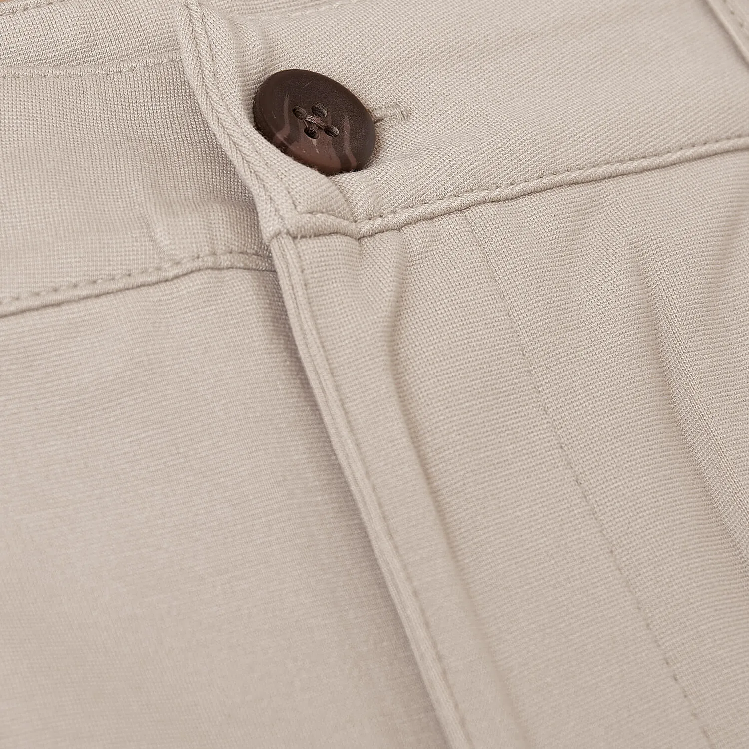 9" Sandstone Comfort Knit Chino Shorts