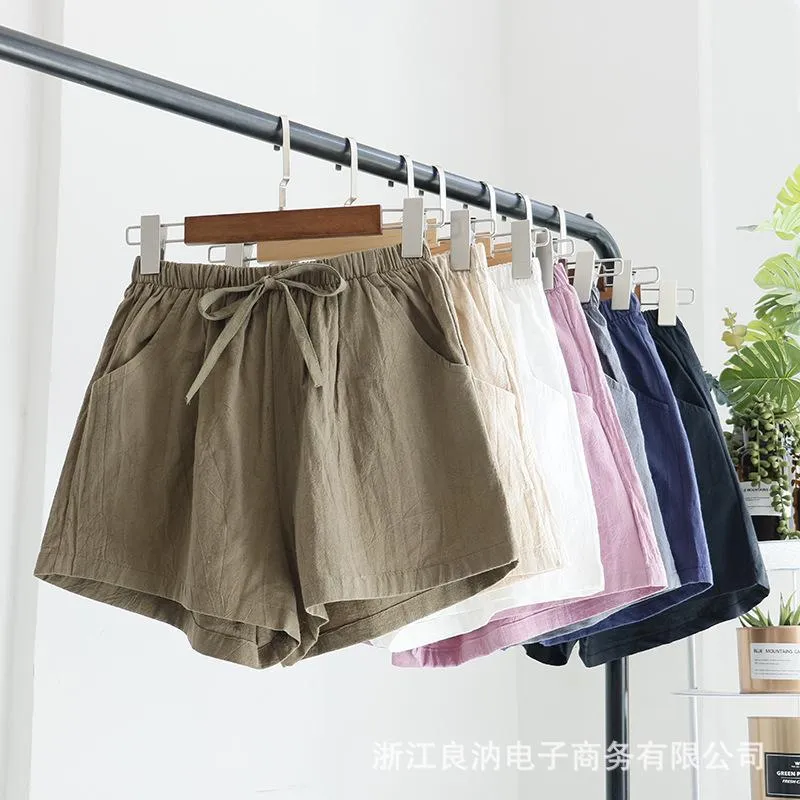 A-shaped Shorts Wear Large Size Shorts Outside Women's Fat Mm High Waist Loose Wide Leg Shorts