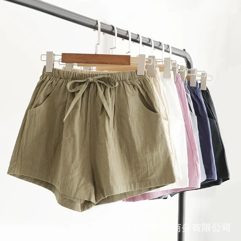 A-shaped Shorts Wear Large Size Shorts Outside Women's Fat Mm High Waist Loose Wide Leg Shorts