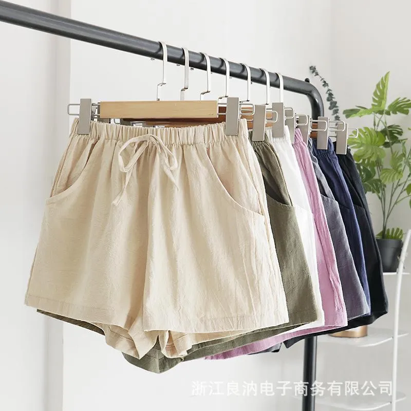 A-shaped Shorts Wear Large Size Shorts Outside Women's Fat Mm High Waist Loose Wide Leg Shorts