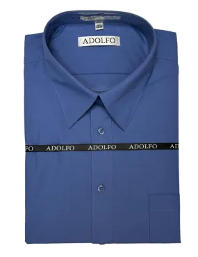 Adolfo Regular Fit Dress Shirt -French Blue