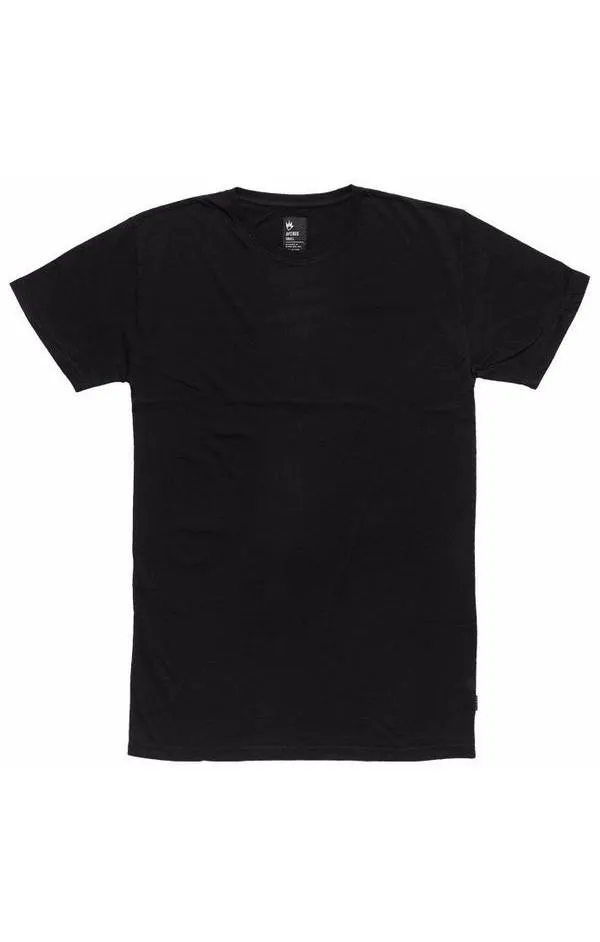 Afends Mens Plain Standard Tall Tee - Standard Fit Tall Tee