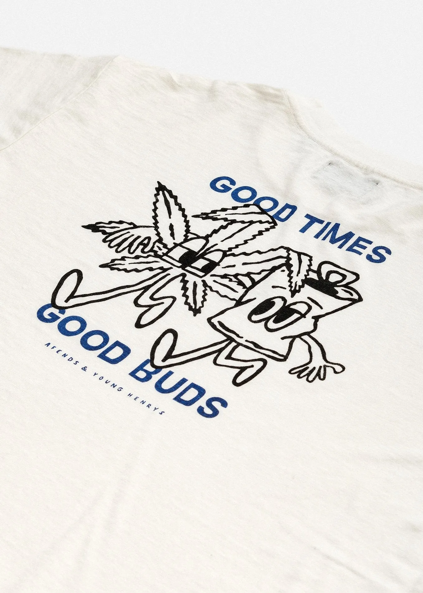 Afends Unisex Good Mates - Hemp Standard Fit Tee