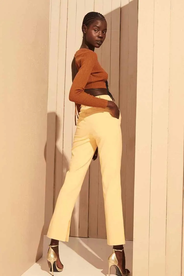 Alluring Eyes Pant in Butter | FINAL SALE