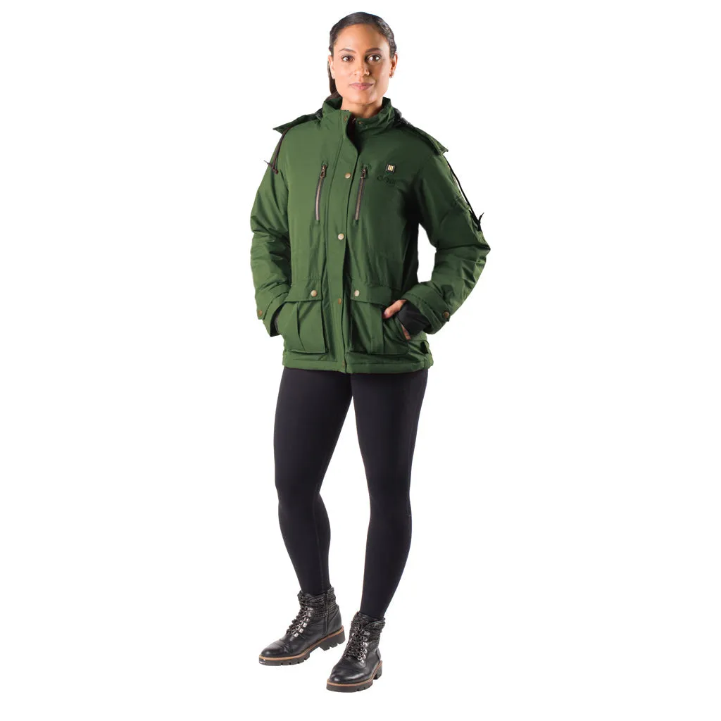 Arcadia Womens Heated Parka by Gobi Heat