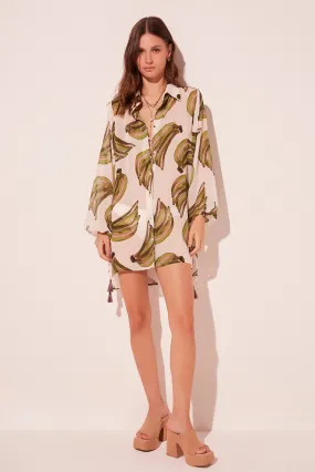 Bananas Detailed Short Shirt Dress E3995A2004