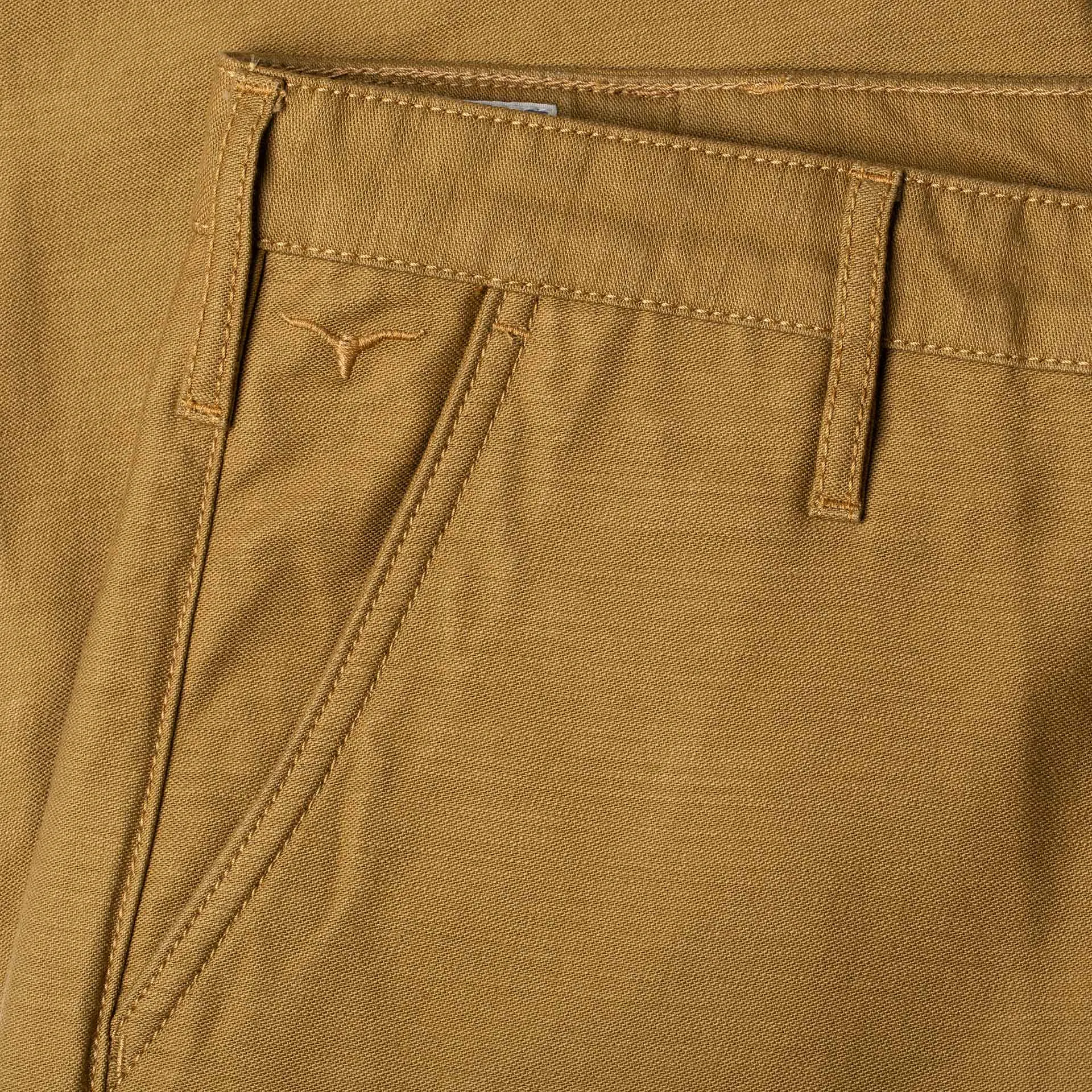 BC-01 TAPERED CHINO 10 oz. golden brown military twill [CORE]