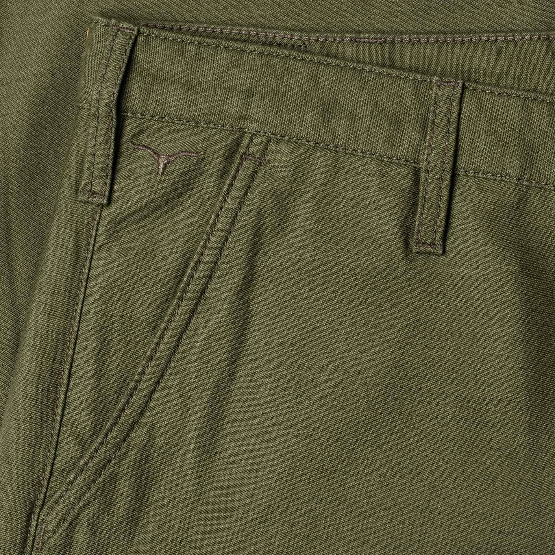 BC-01 TAPERED CHINO 10 oz. olive drab military twill [SS25]