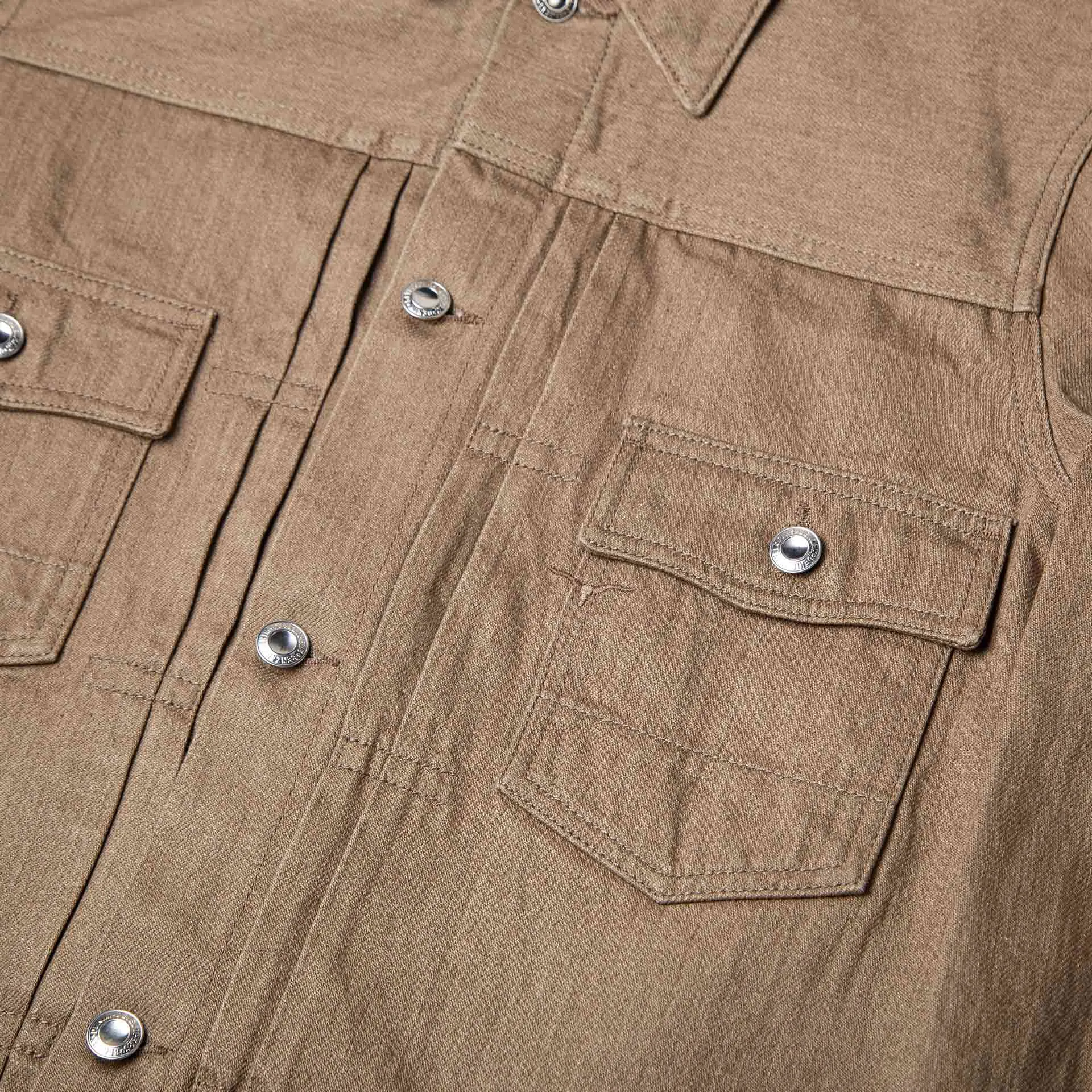 BDJ-T2 TYPE II JACKET 12.5 oz. mineral brown hemp selvedge [C/O]