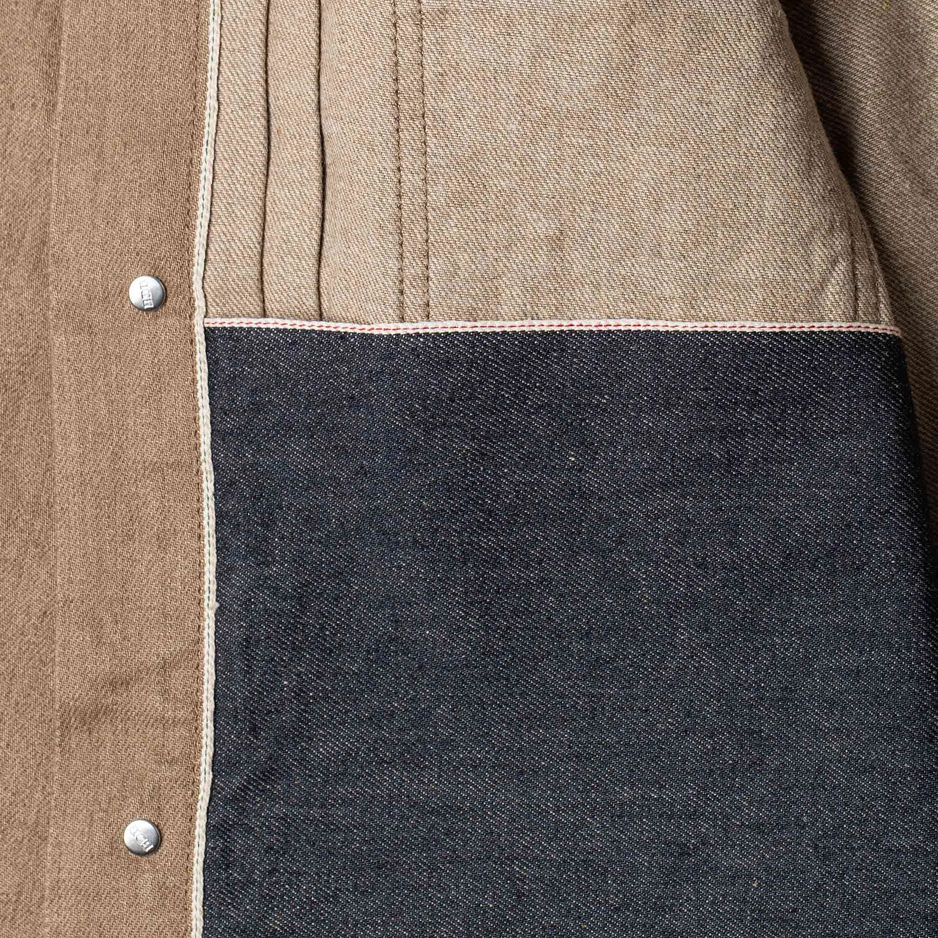 BDJ-T2 TYPE II JACKET 12.5 oz. mineral brown hemp selvedge [C/O]