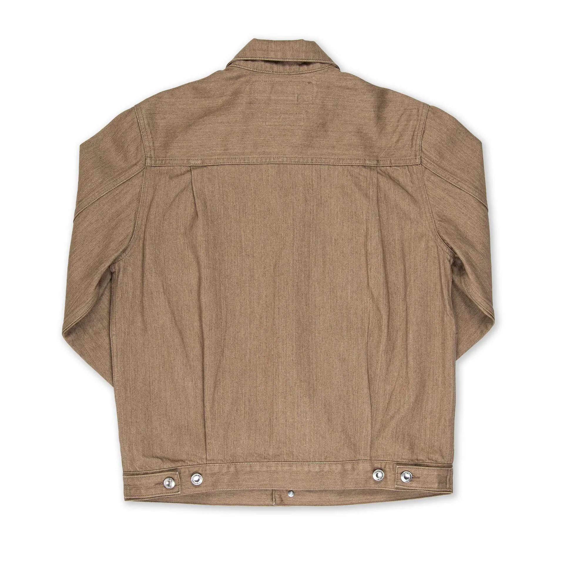 BDJ-T2 TYPE II JACKET 12.5 oz. mineral brown hemp selvedge [C/O]