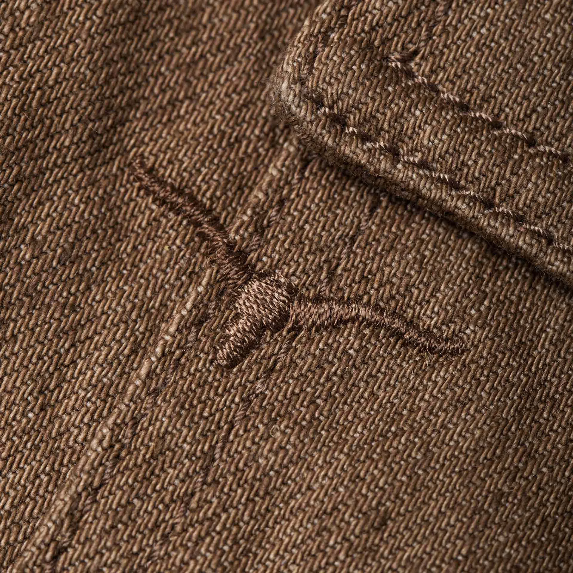 BDJ-T2 TYPE II JACKET 12.5 oz. mineral brown hemp selvedge [C/O]