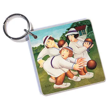 Beryl Cook - Sabotage Keyring