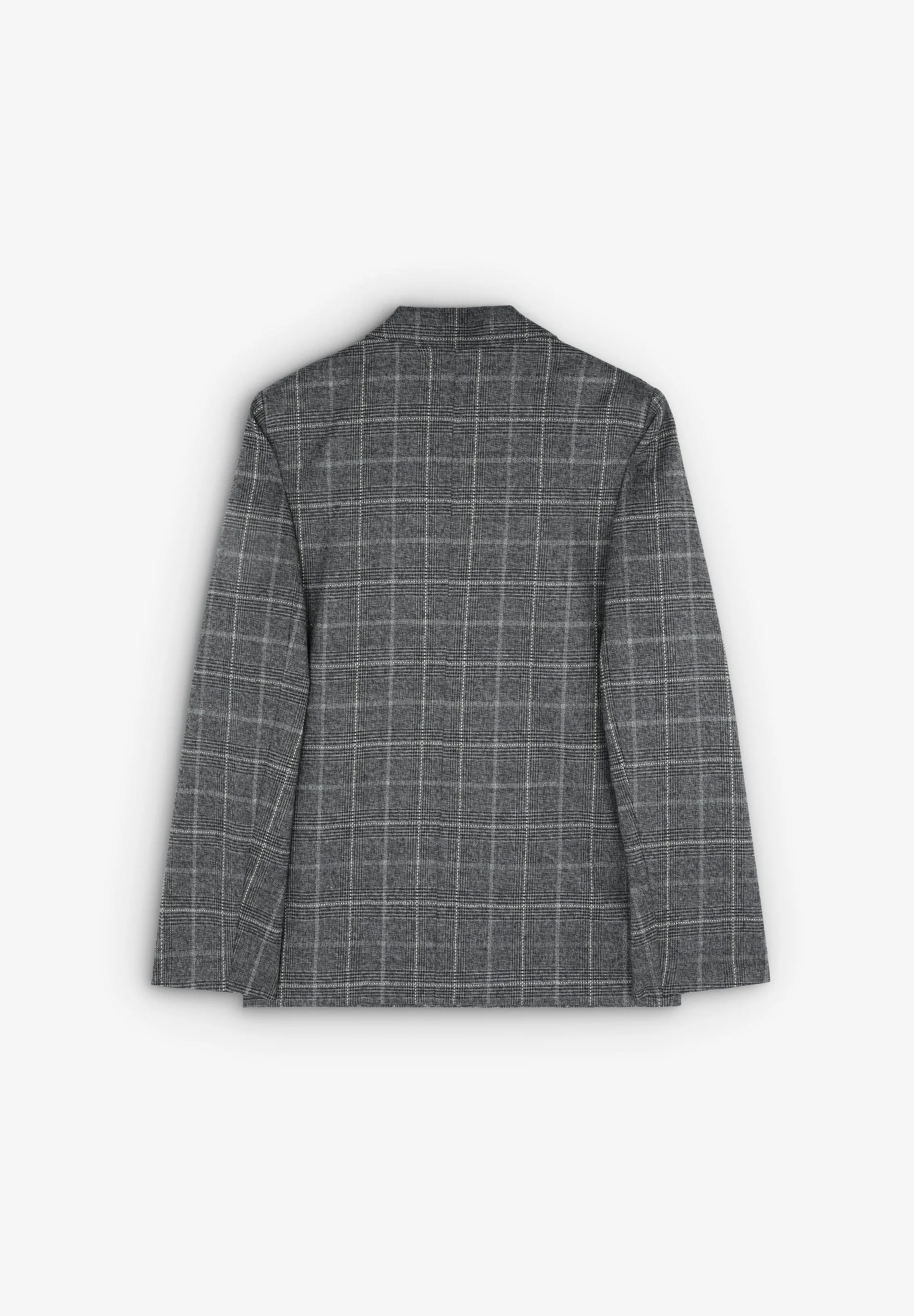 BLACK CHECK BLAZER