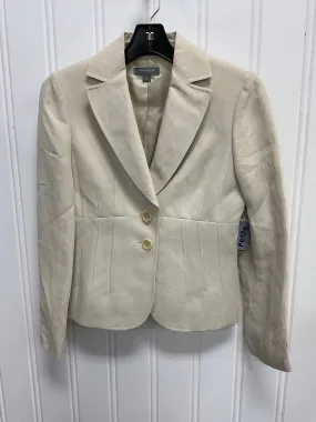 Blazer By Ann Taylor In Tan, Size:Xsp