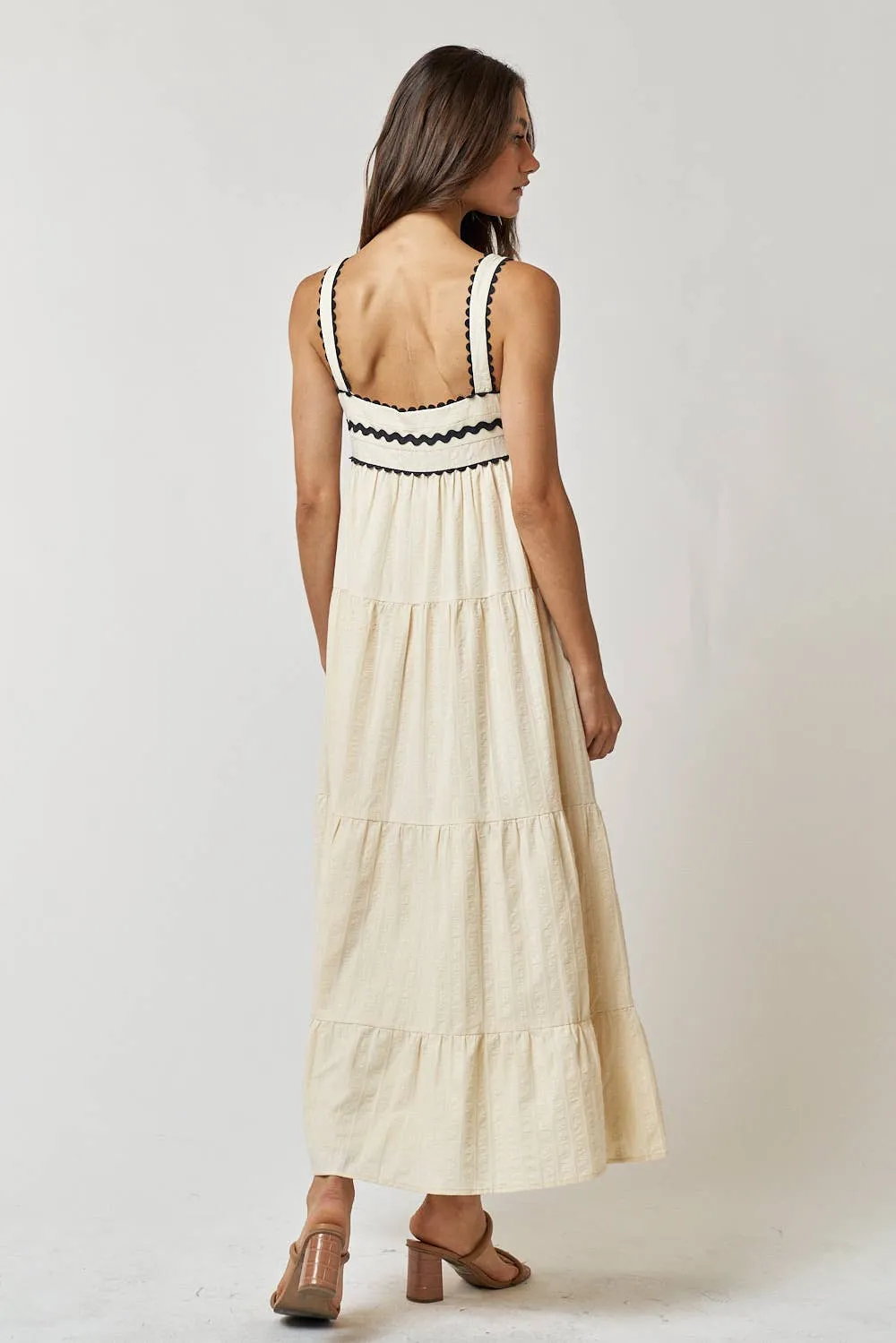 Boho Beauty Tiered Maxi Dress