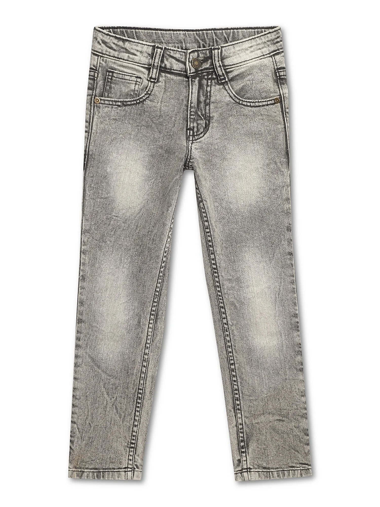 Boys Stretchable Grey Jeans