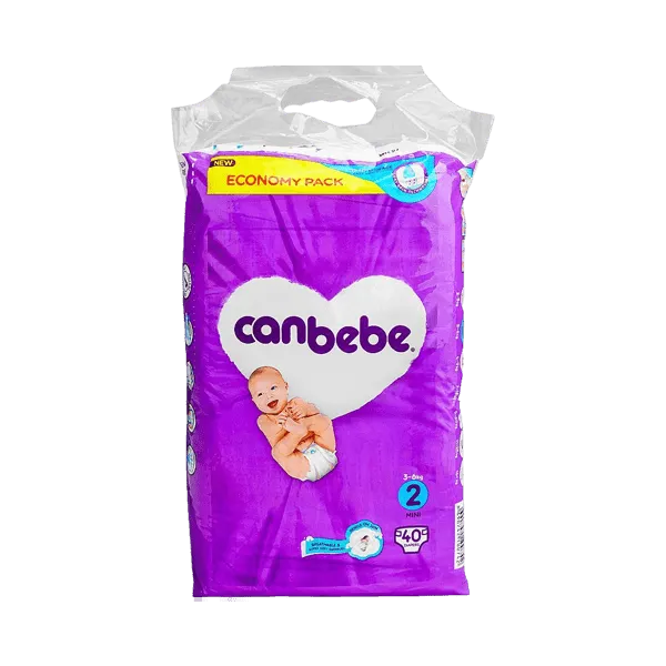 CANBEBE DIAPERS MINI 2 - 40 DIAPERS