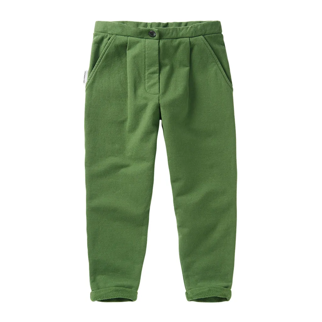 Chino Cropped Moss Green