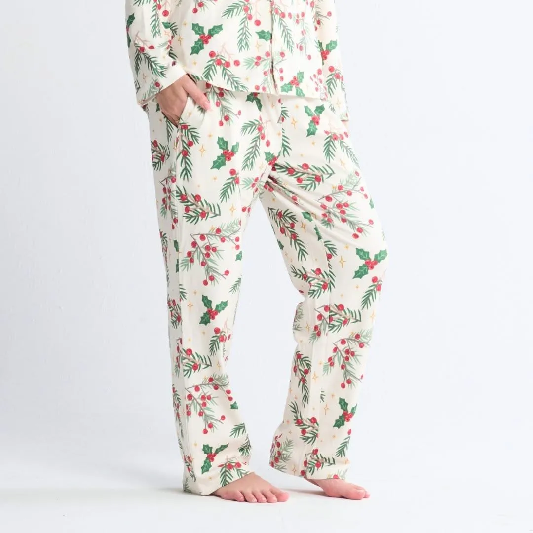 Christmas Pajama Pants - Mistletoe