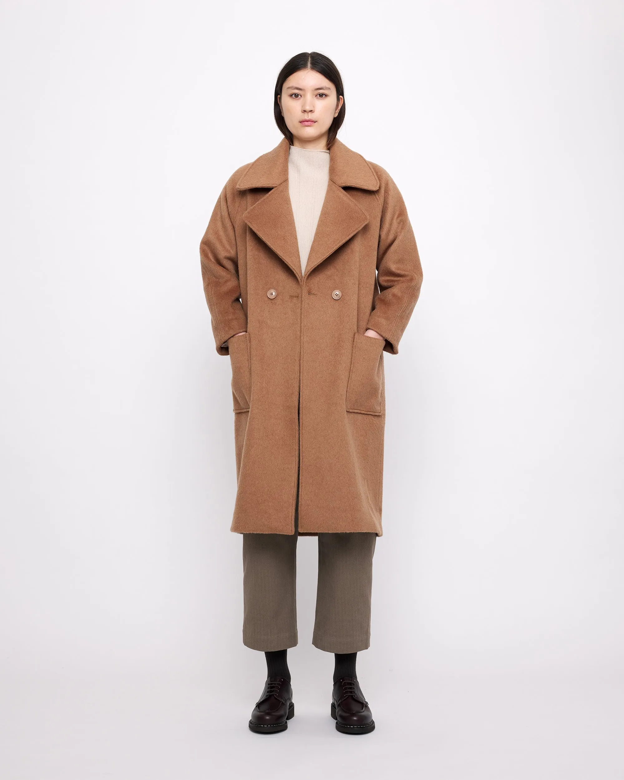 Classic Wool Coat - FW24 - Camel