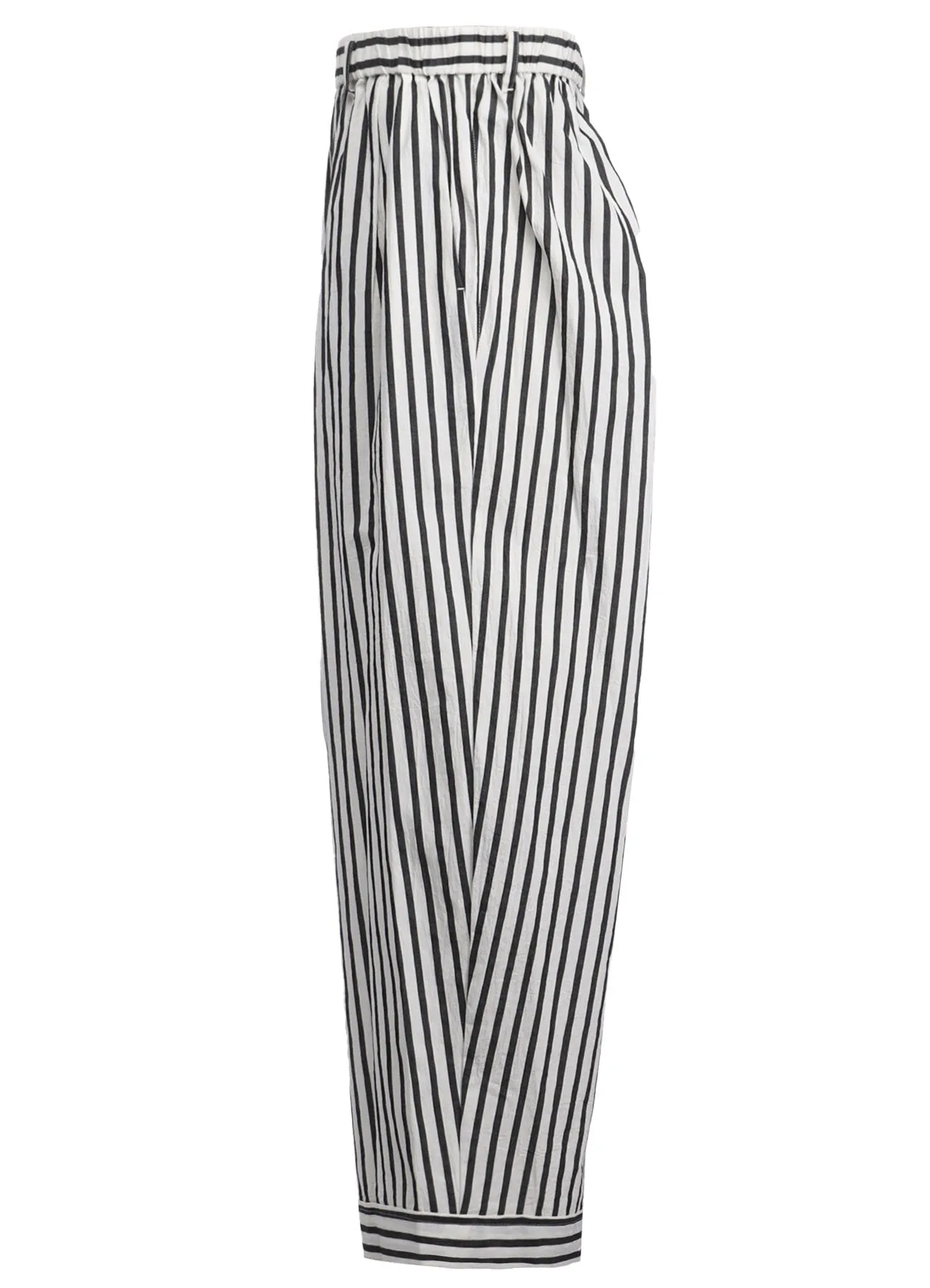 COTTON STRIPE PANTS (L)