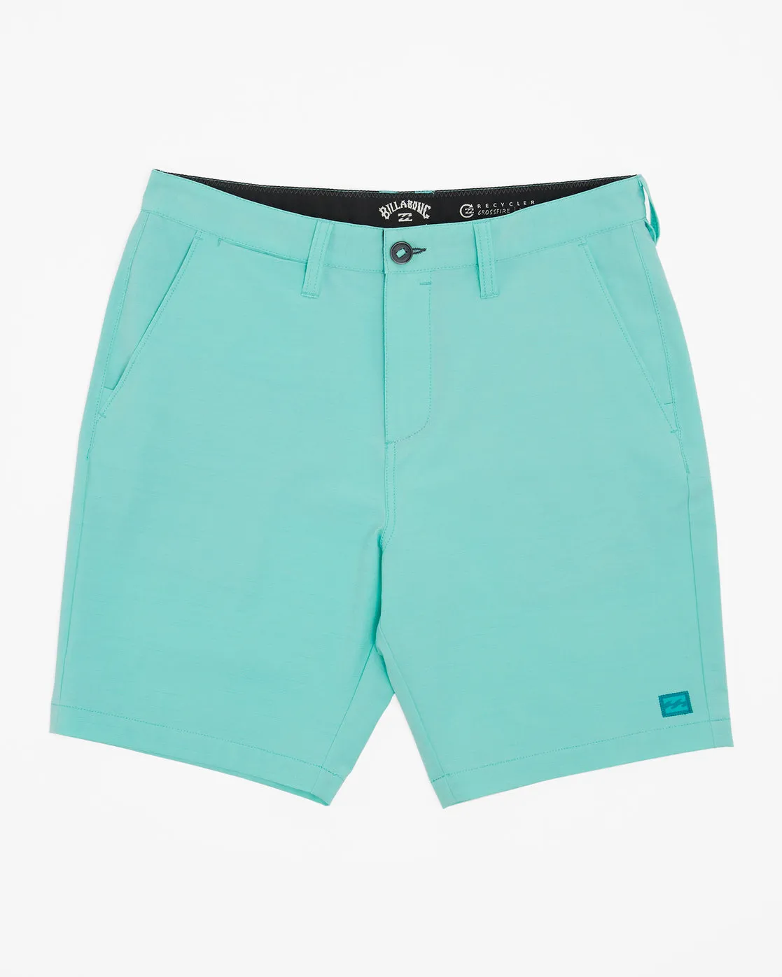 Crossfire Slub Submersible 19" Shorts - Aqua