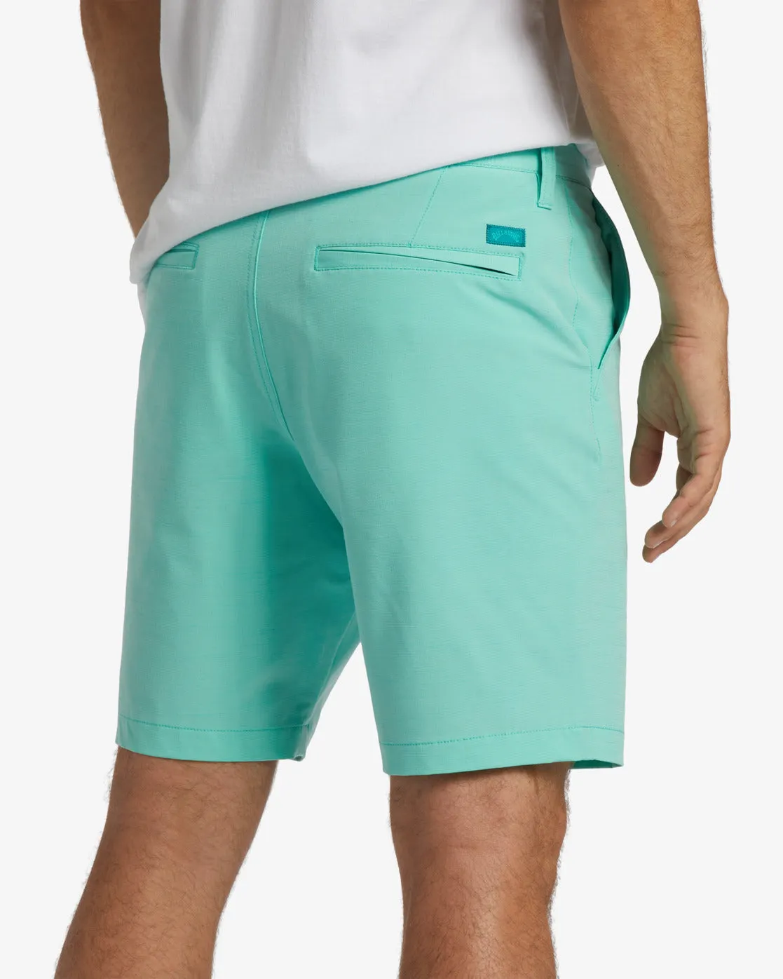 Crossfire Slub Submersible 19" Shorts - Aqua