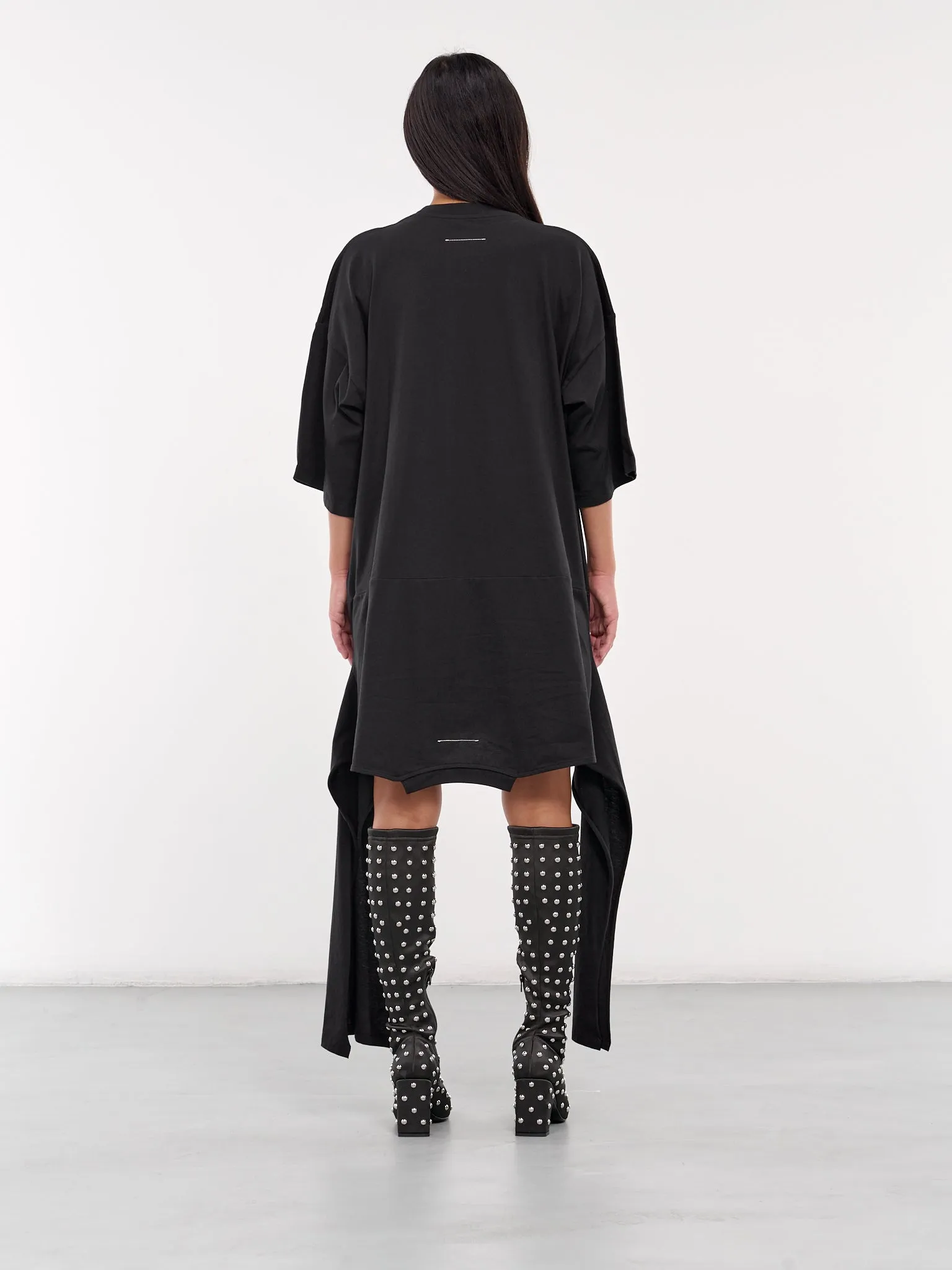 Deconstructed T-Shirt Dress (S52DA0035-S24312-BLACK)