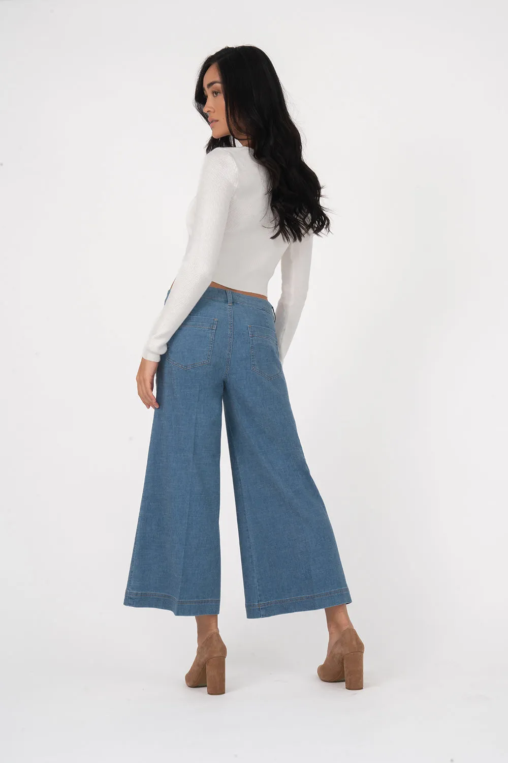 Denim by Nature™ Collette Wide Leg