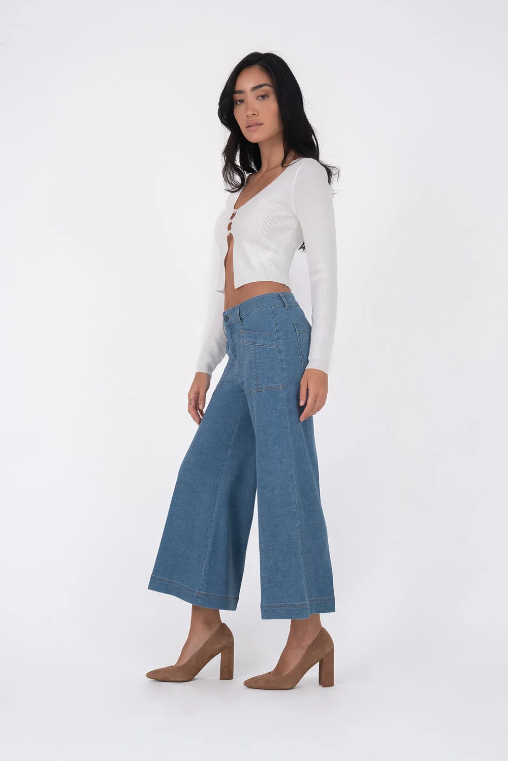 Denim by Nature™ Collette Wide Leg