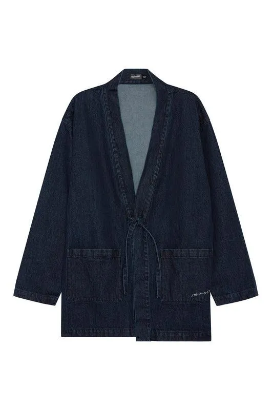 Denim Kimono Work Jacket