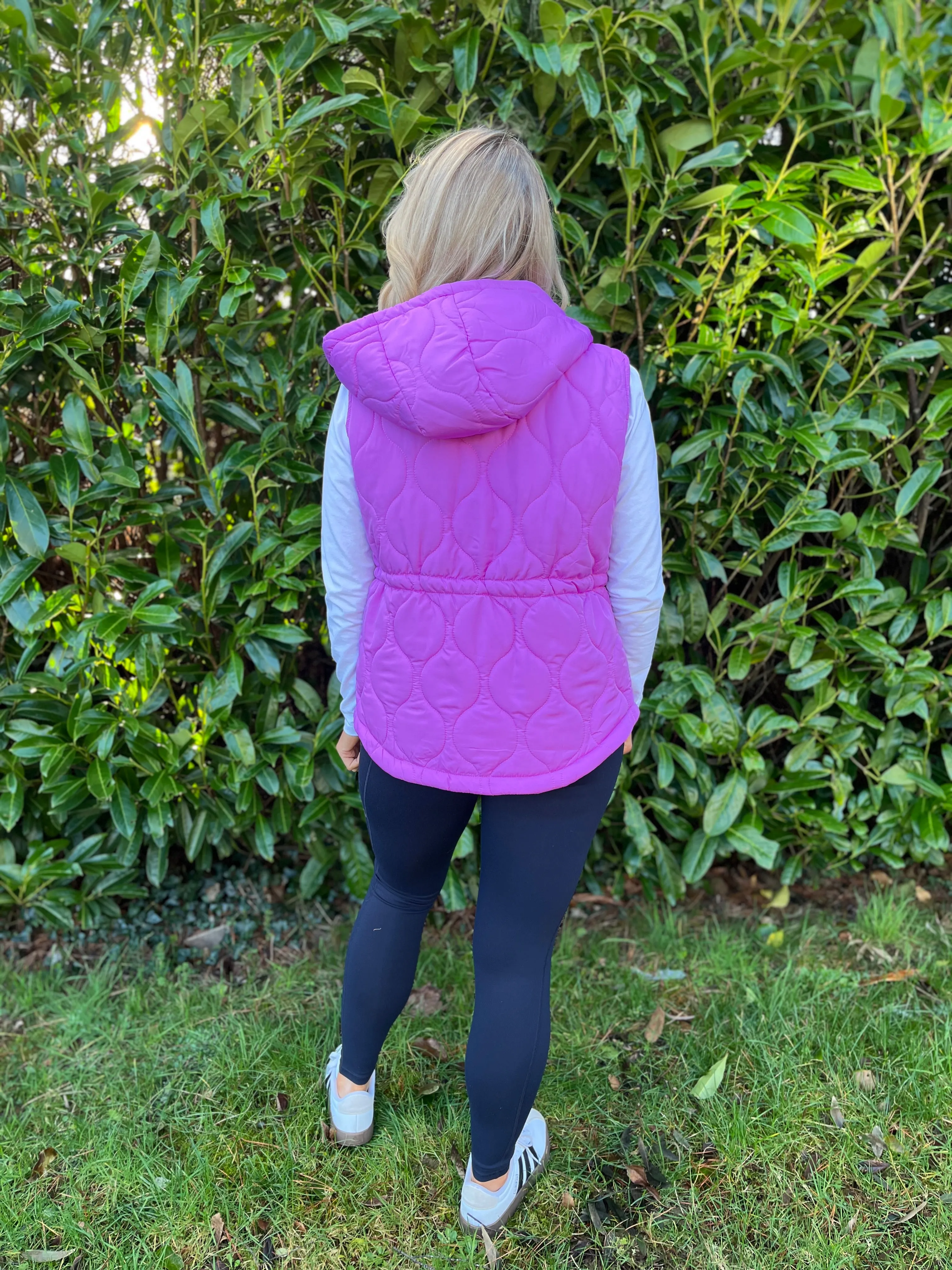 Denise Purple Gilet