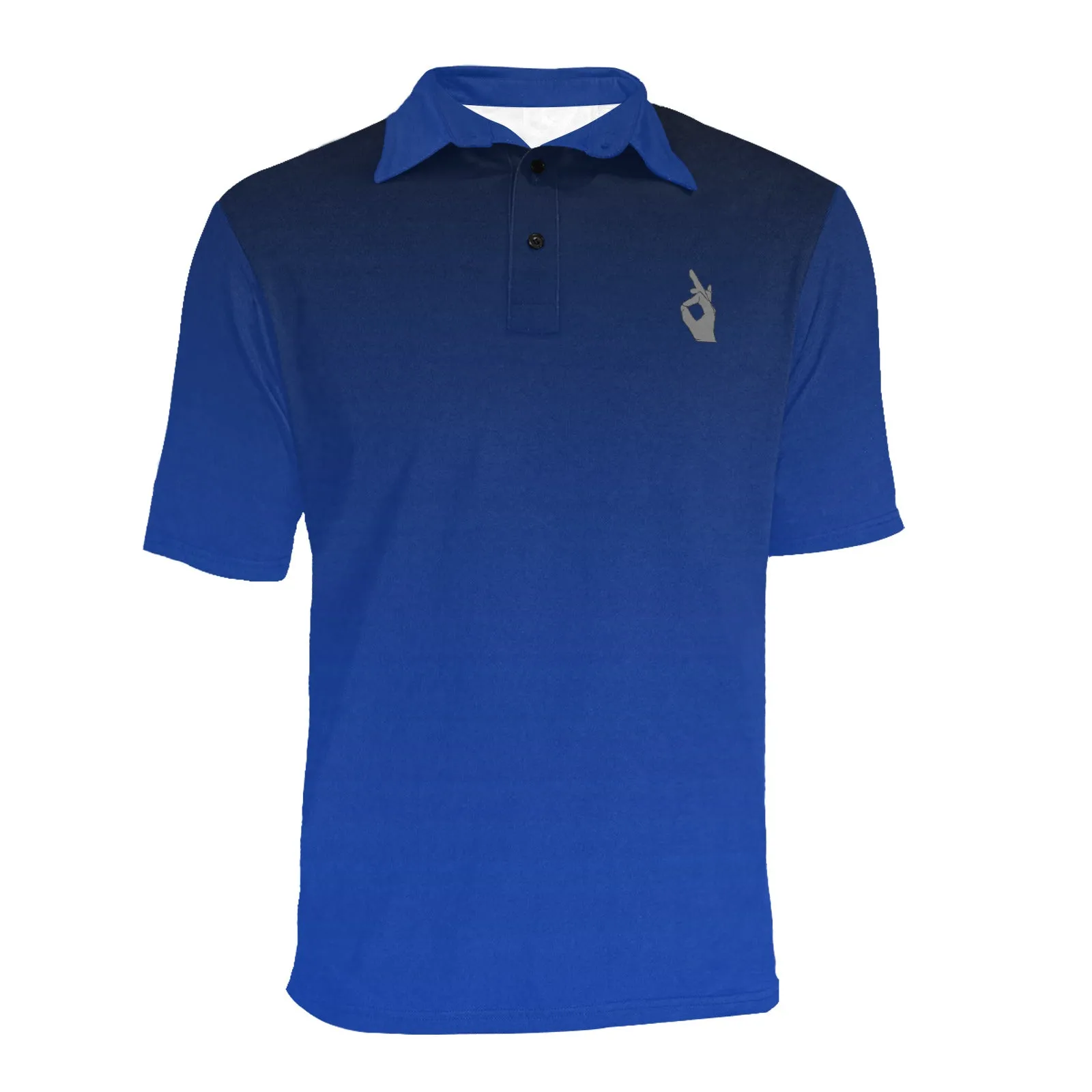 Descendants of the Island Cobalt Men's All Over Print Polo Shirt