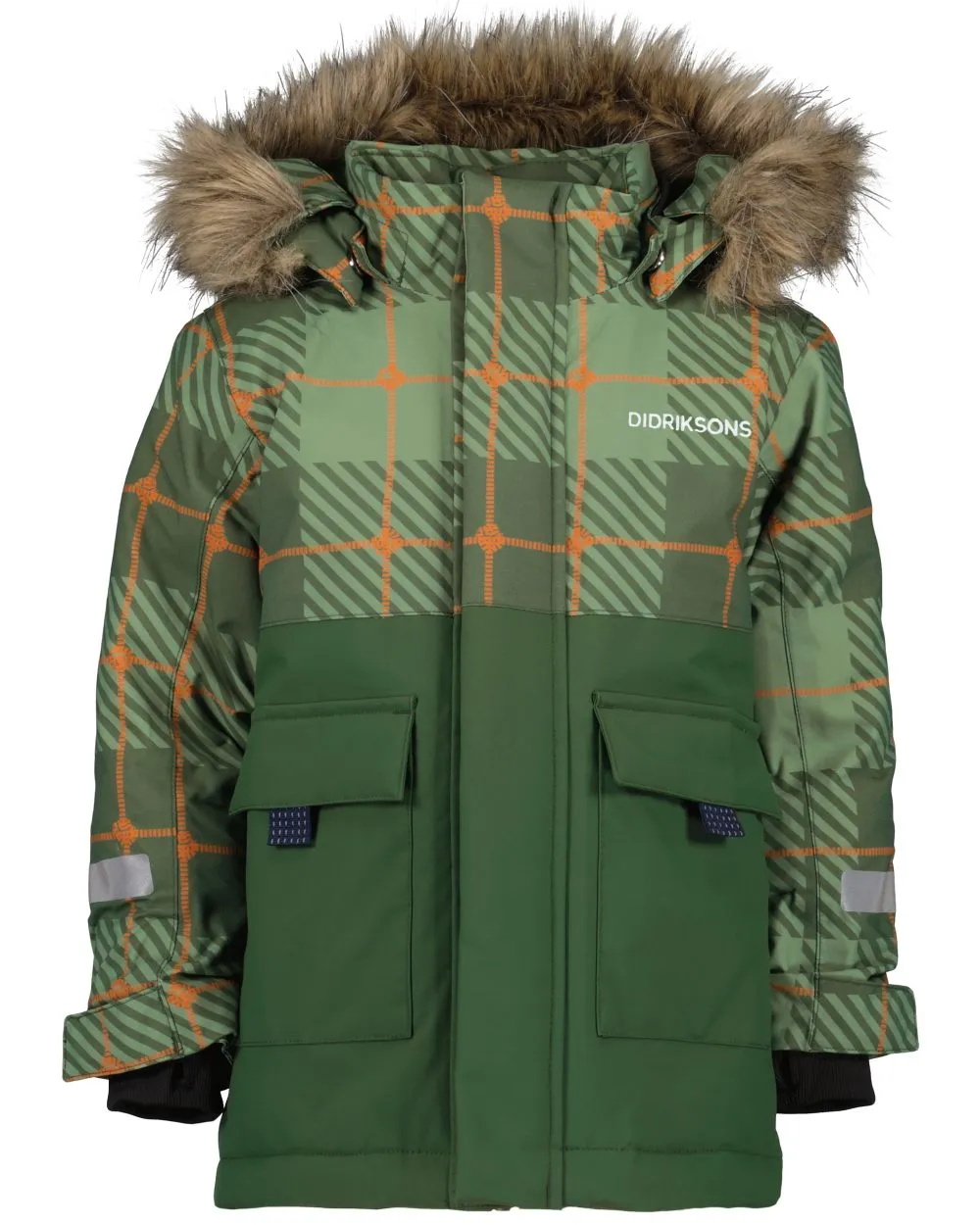 Didriksons Kids Polarbjornen Printed Parka