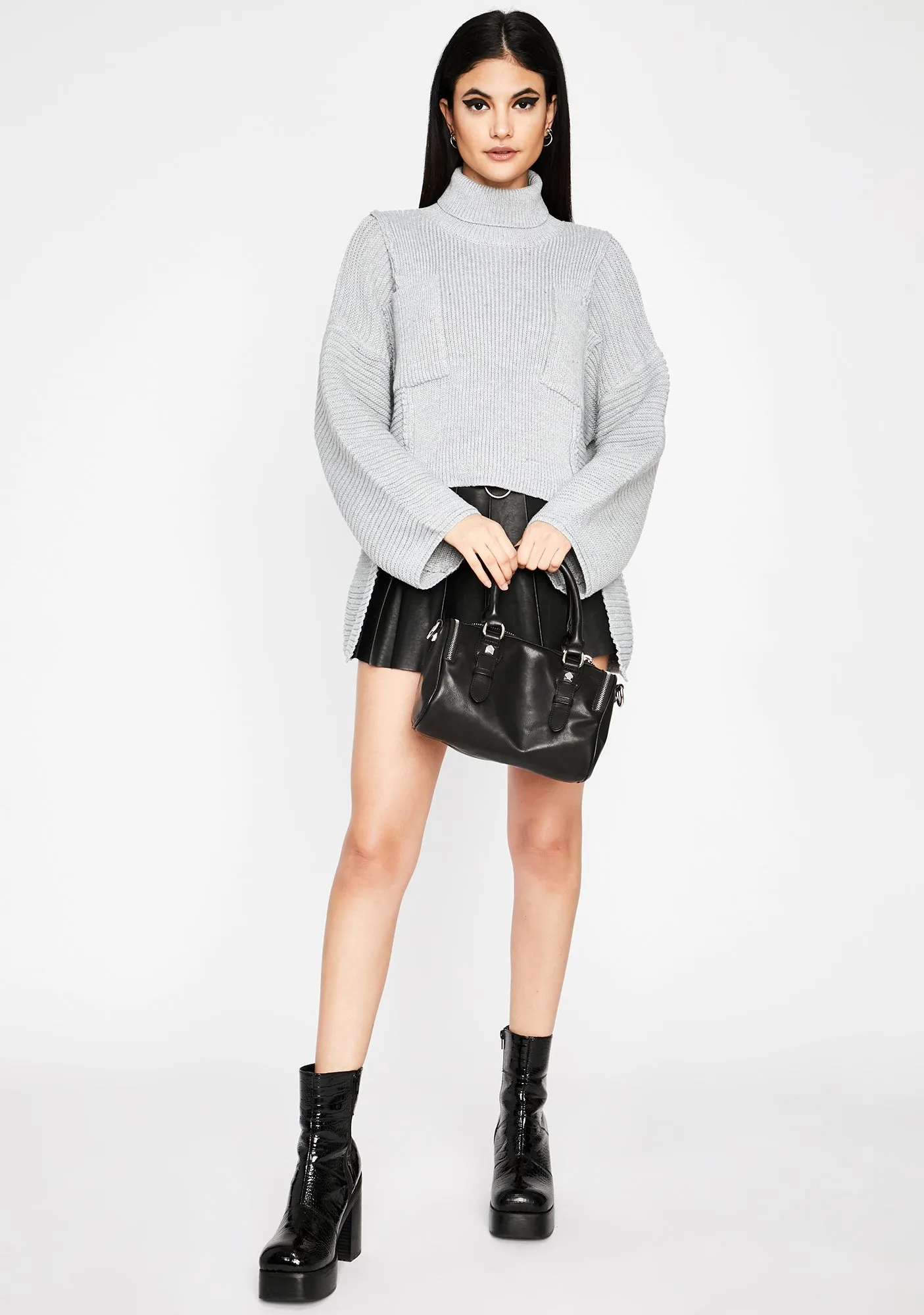 Dove Goin' Steady Knit Sweater