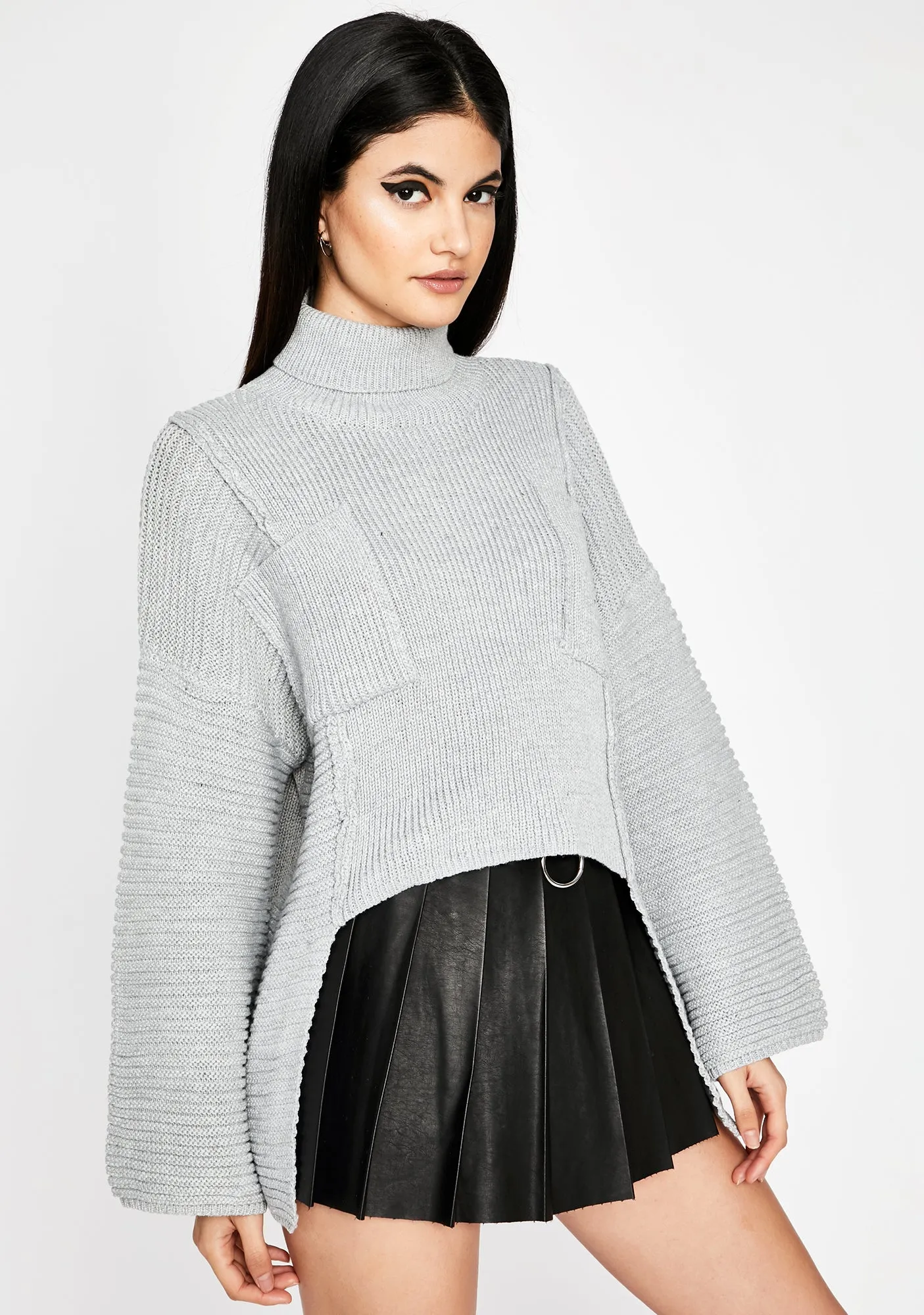 Dove Goin' Steady Knit Sweater