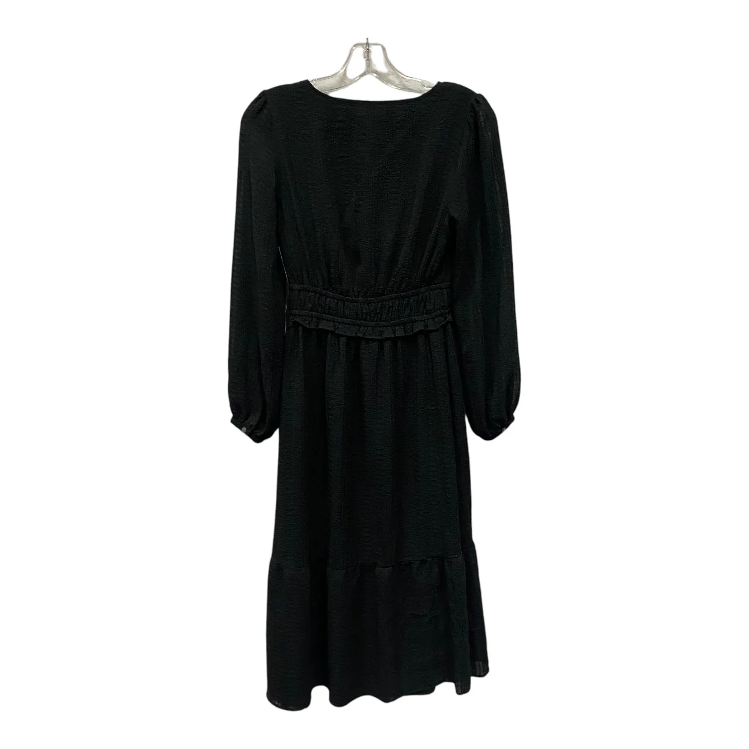 Dress Casual Maxi By Loft In Black, Size:Xs