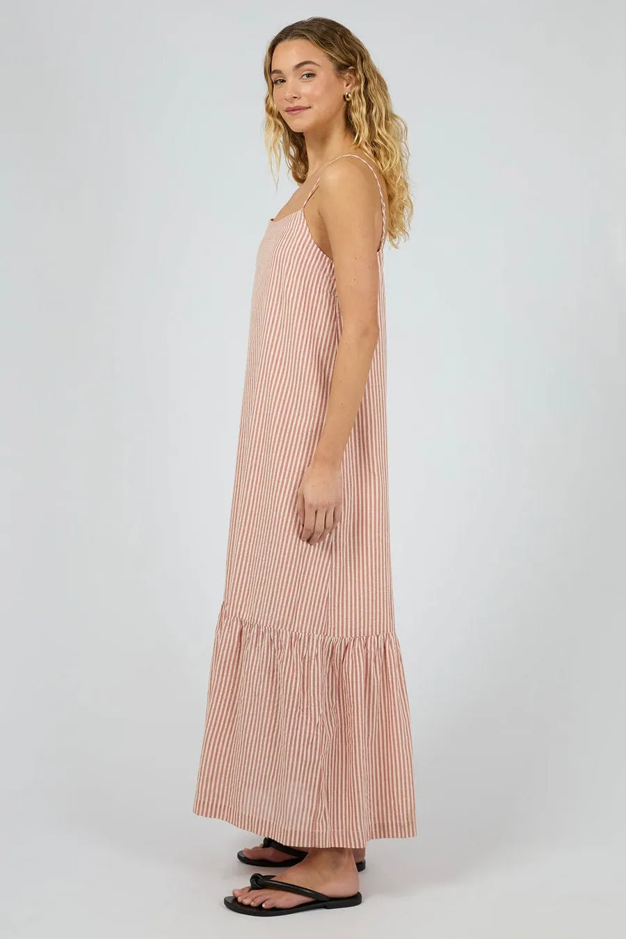 Fletcher Rust Maxi Dress