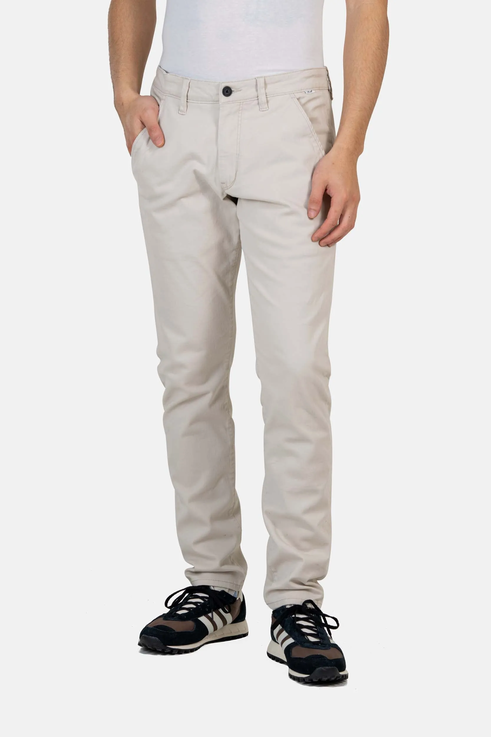 Flex Tapered Chino - Oatmeal