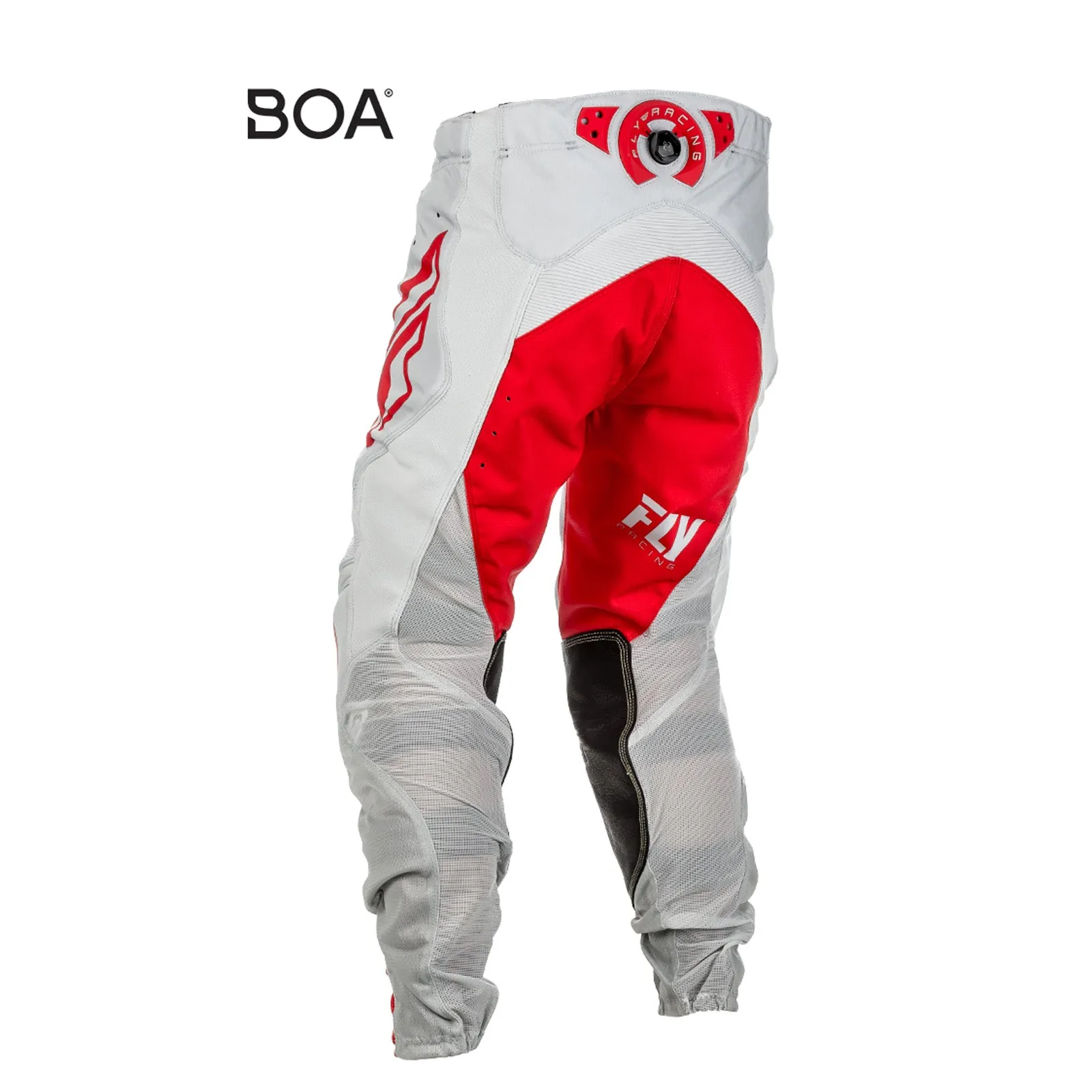 Fly Racing 2018 Lite Hydrogen Adult Off Road MX Pants Bottoms - Red/Grey