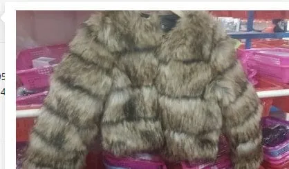 Fur Coat Raccoon Dog Fur Splicing