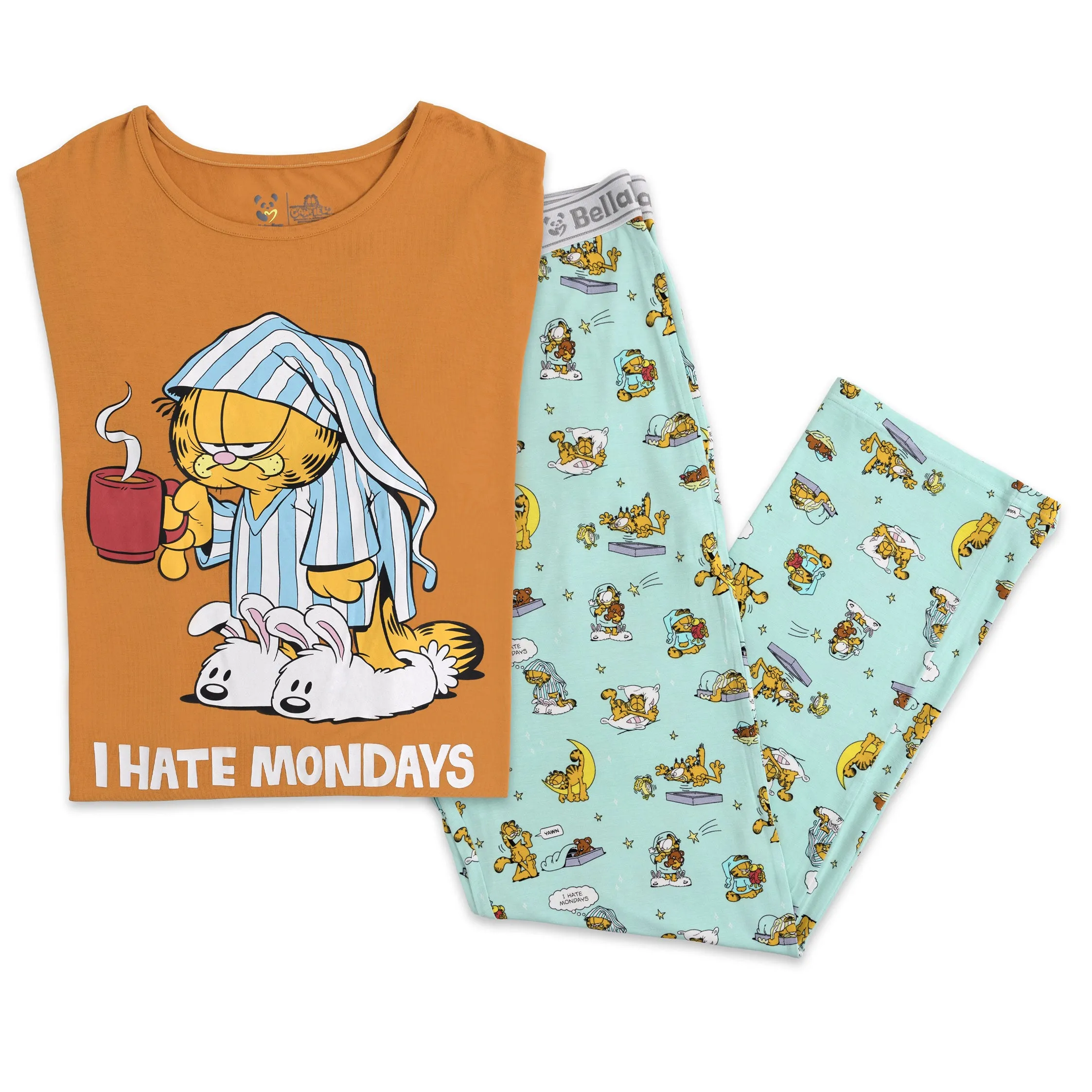 Garfield: Lazy Mondays Bamboo Men's Pajama Set