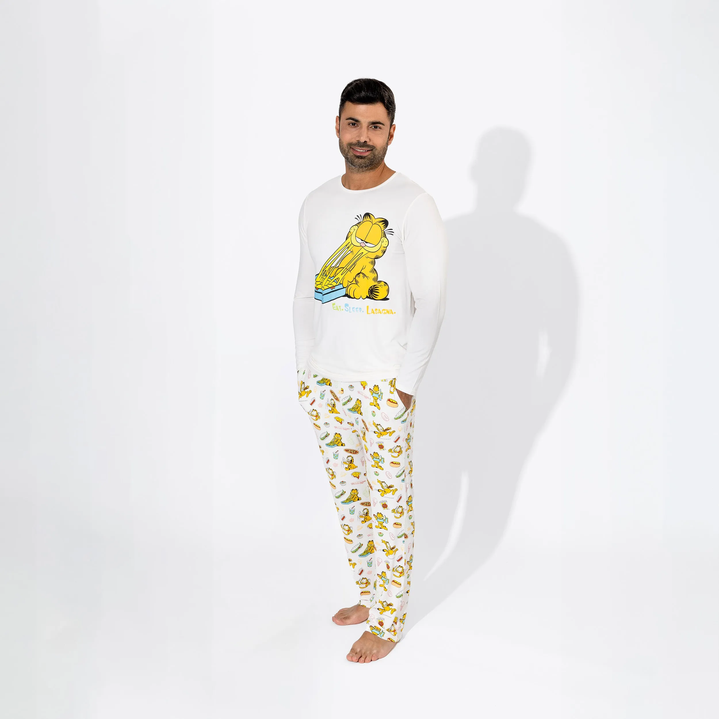 Garfield: Snack Attack Bamboo Men's Pajama Set