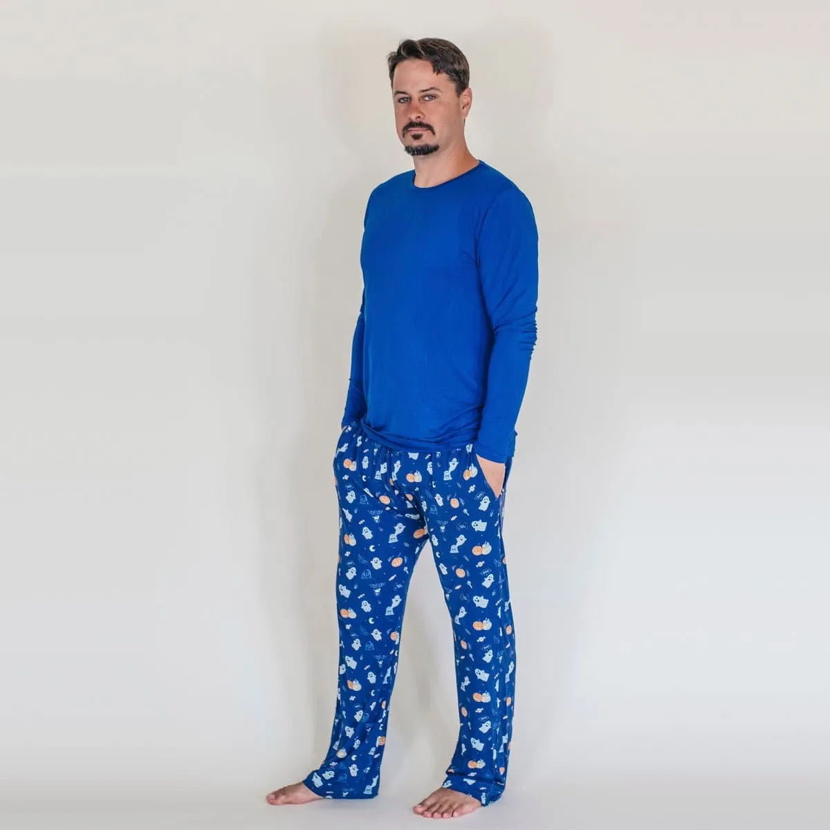 Ghosts Bamboo Men's Pajama Set